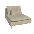 Housse pour chauffeuse 1 place IKEA SODERHAMN personnalisable
