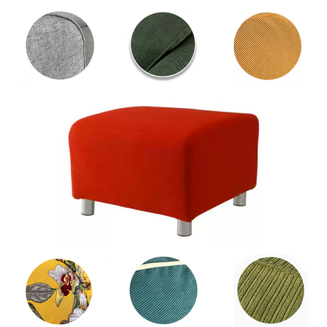 Housse pour pouffe repose pieds IKEA KLIPPAN personnalisable