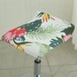 Housse pour tabouret de bar plat sans dossier 10