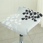 Housse pour tabouret de bar plat sans dossier