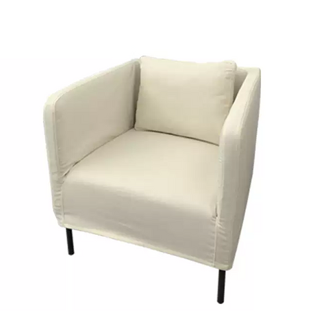 Housse prémium pour fauteuil IKEA EKERO écru 1