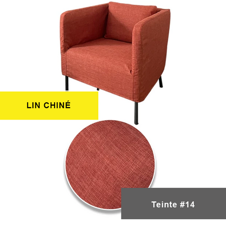 Housse prémium pour fauteuil IKEA EKERO rouge