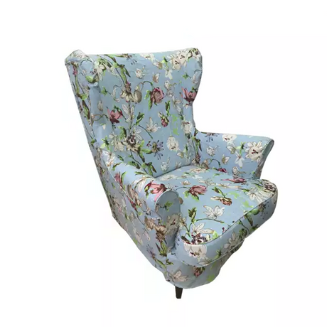 Housse prémium pour fauteuil IKEA STRANDMON motif fleur