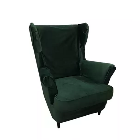 Housse prémium pour fauteuil IKEA STRANDMON velours vert