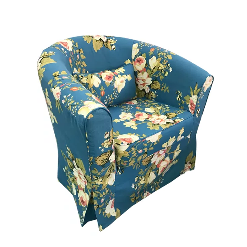 Housse prémium pour fauteuil IKEA TULLSTA motif bleue