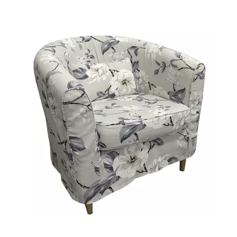 Housse prémium pour fauteuil IKEA TULLSTA motif gris