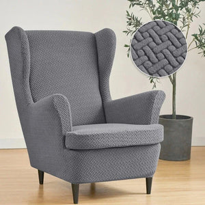 Hoezen voor IKEA STRANDMON fauteuil Jacquard damast