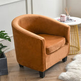 Housses fauteuil IKEA TULLSTA pur velours marron