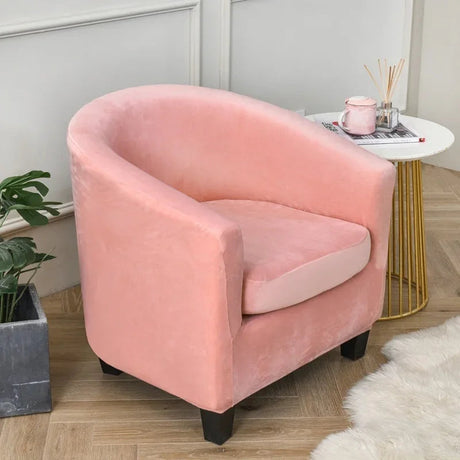 Housses fauteuil IKEA TULLSTA pur velours rose