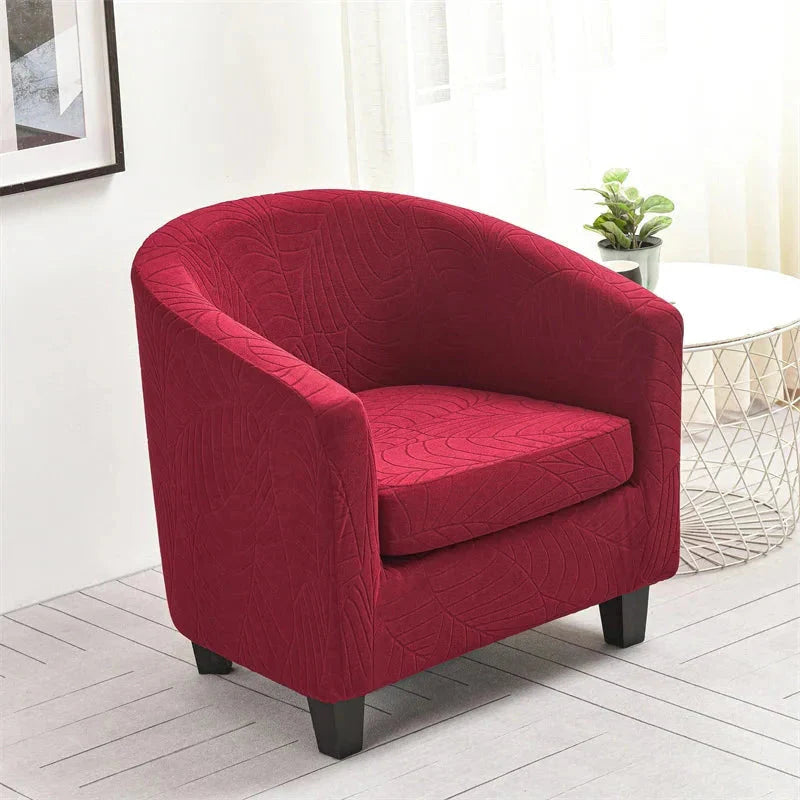 Housse de fauteuil cabriolet bordeaux