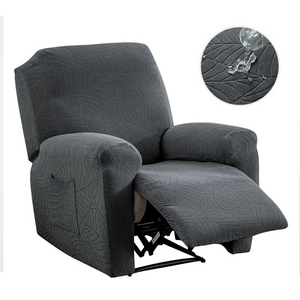 Waterdichte jacquard rekbare 1,2,3-zits fauteuil- en bankhoezen - L