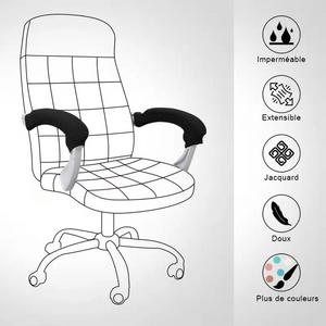 Stretchhoezen voor armleuningen van bureaustoelen