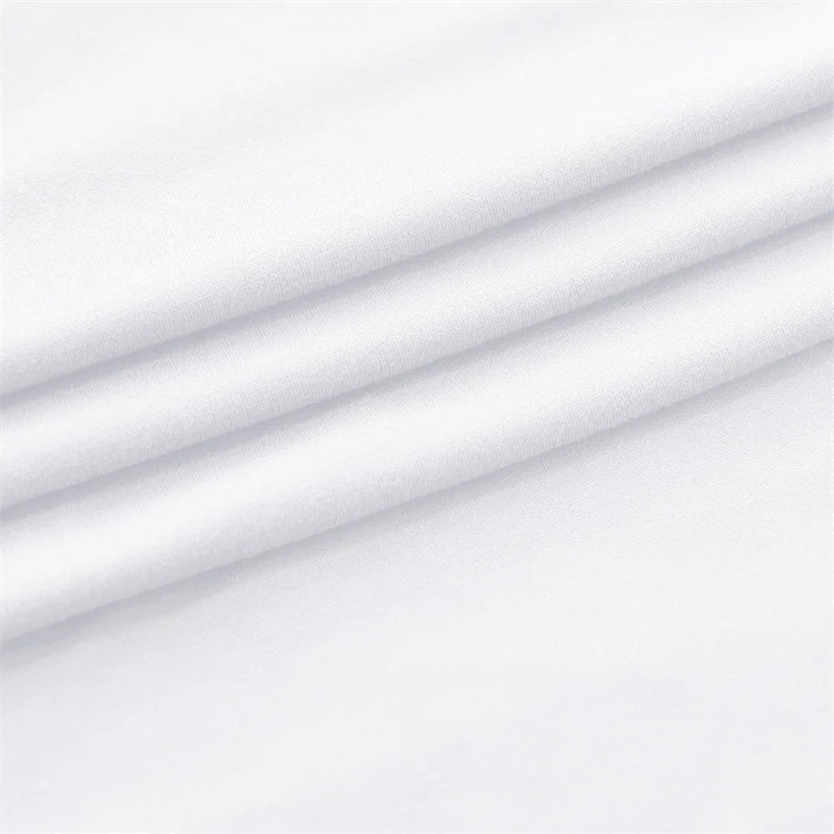 tissu extensible imperméable blanc