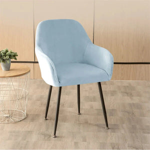 Hoes voor Arnold fauteuil Maisons du Monde grote brede rug puur fluweel