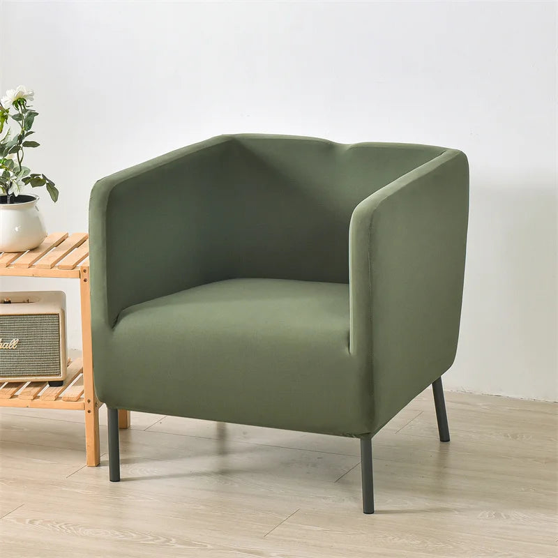 Housse pour fauteuil IKEA EKERÖ vert matcha profil