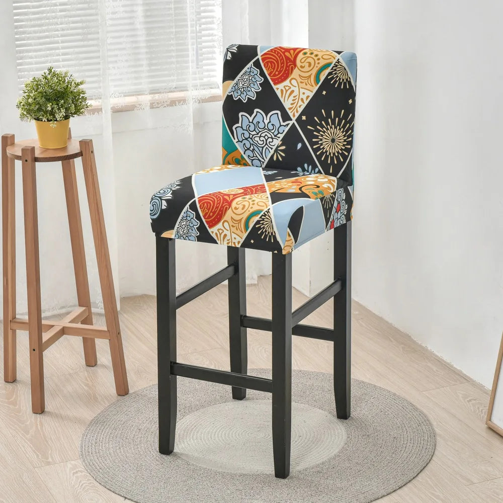 Housse pour tabouret de bar lycra