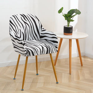 Hoes voor Arnold fauteuil Maisons du Monde grote rug brede lycra 6 patronen