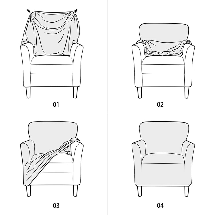 Guide d'installation housse fauteuil club