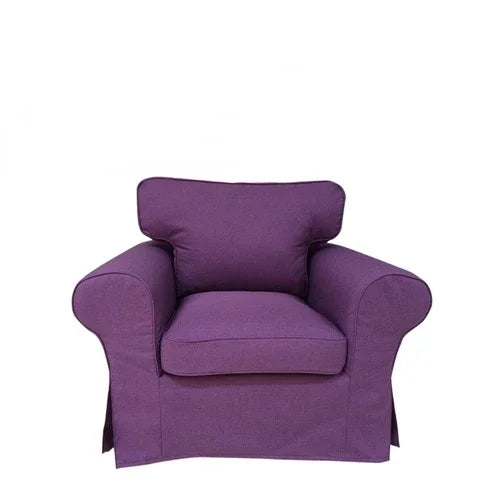 housses pour fauteuil IKEA EKTORP violet