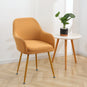 Housse fauteuil arnold maisons du monde camel