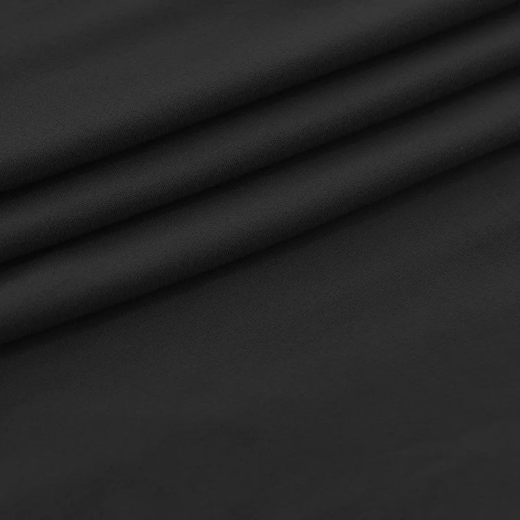 tissu extensible imperméable noir