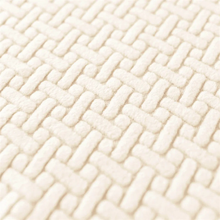 velours damassé beige zoom