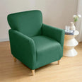 Housse pour fauteuil club en lycra imperméable vert