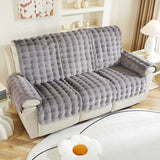 housse canapé relax luxe sur mesure  nuage de douceur gris foncé 2