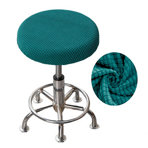 Super rekbare microvezel jacquard ronde krukhoes
