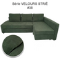 Ikea friheten velourve velvers cabrioly sofa -afdekking