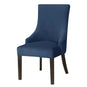 Housse de chaise windsor bleue marine