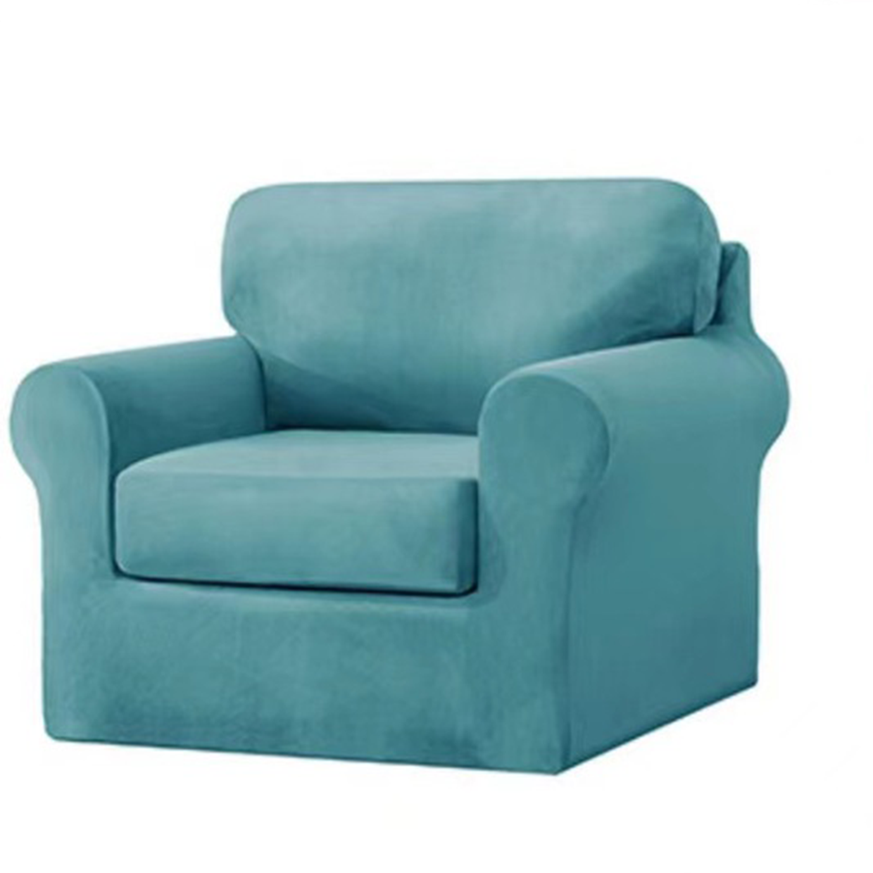 Housse pour fauteuil IKEA bleue ciel