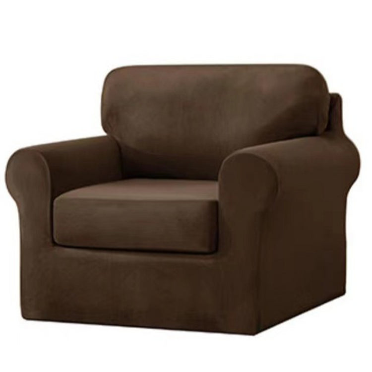 Housse pour fauteuil IKEA marron