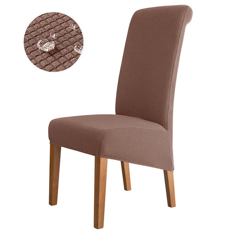 Housses de chaises hautes imperméable marron