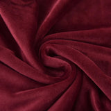 tissu pur velours bordeaux