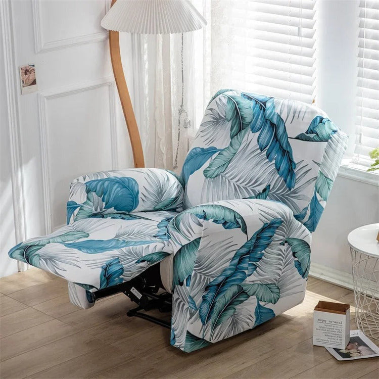 housse pour fauteuil relax inclinable motif imprimé 2