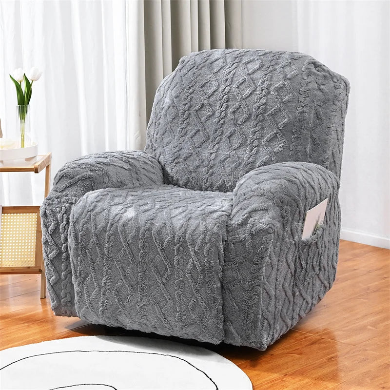 housse pour fauteuil relax tissu épais