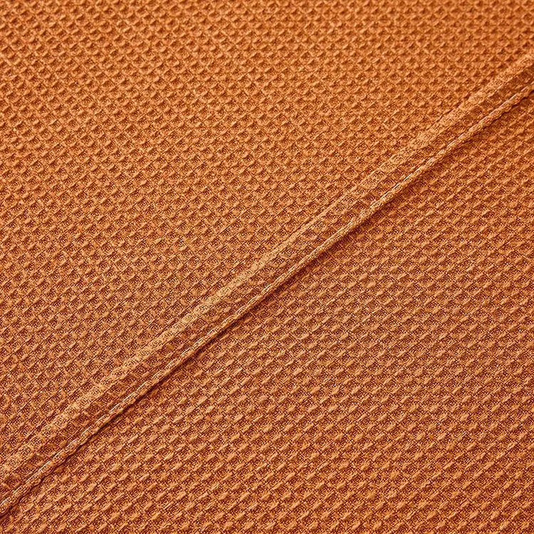 texture gaufrée orange