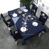 Nappe de table imperméable et Housse de chaise et assortie