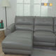 Waterdichte fauteuil-relaxbankhoezen met chaise longue hibiscustextuur